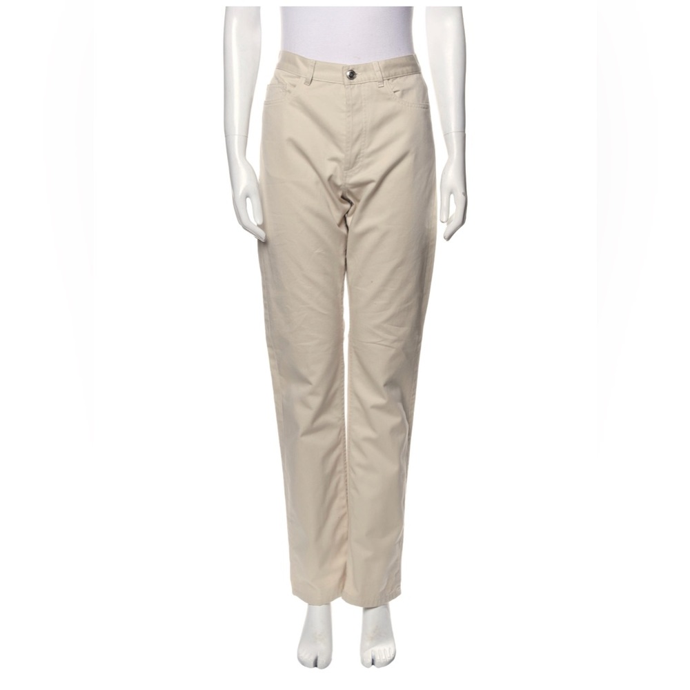 A.P.C. High-Rise Straight-Leg Neutral Jeans Pants - Size 29 M